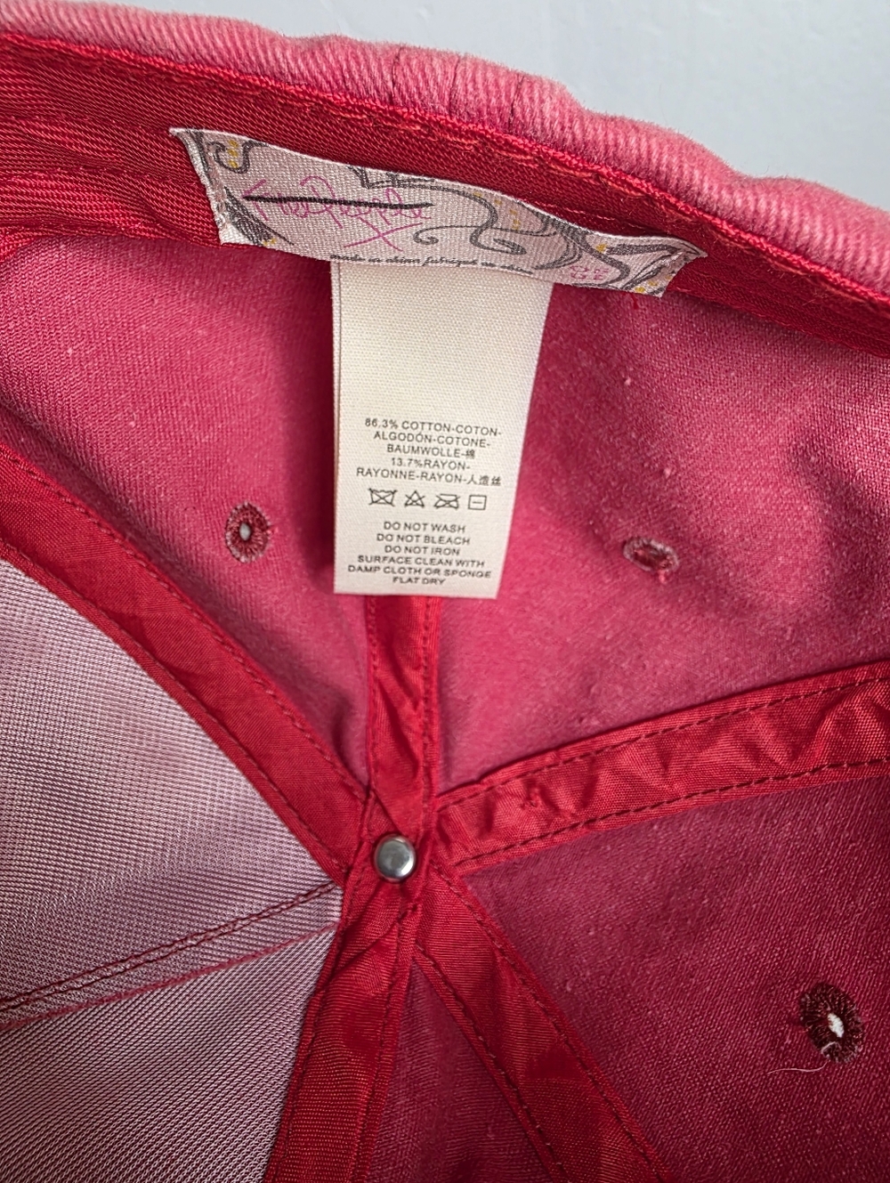 Free People Anchor Charmed Distressed Baseball Cap - Picture 7 of 7